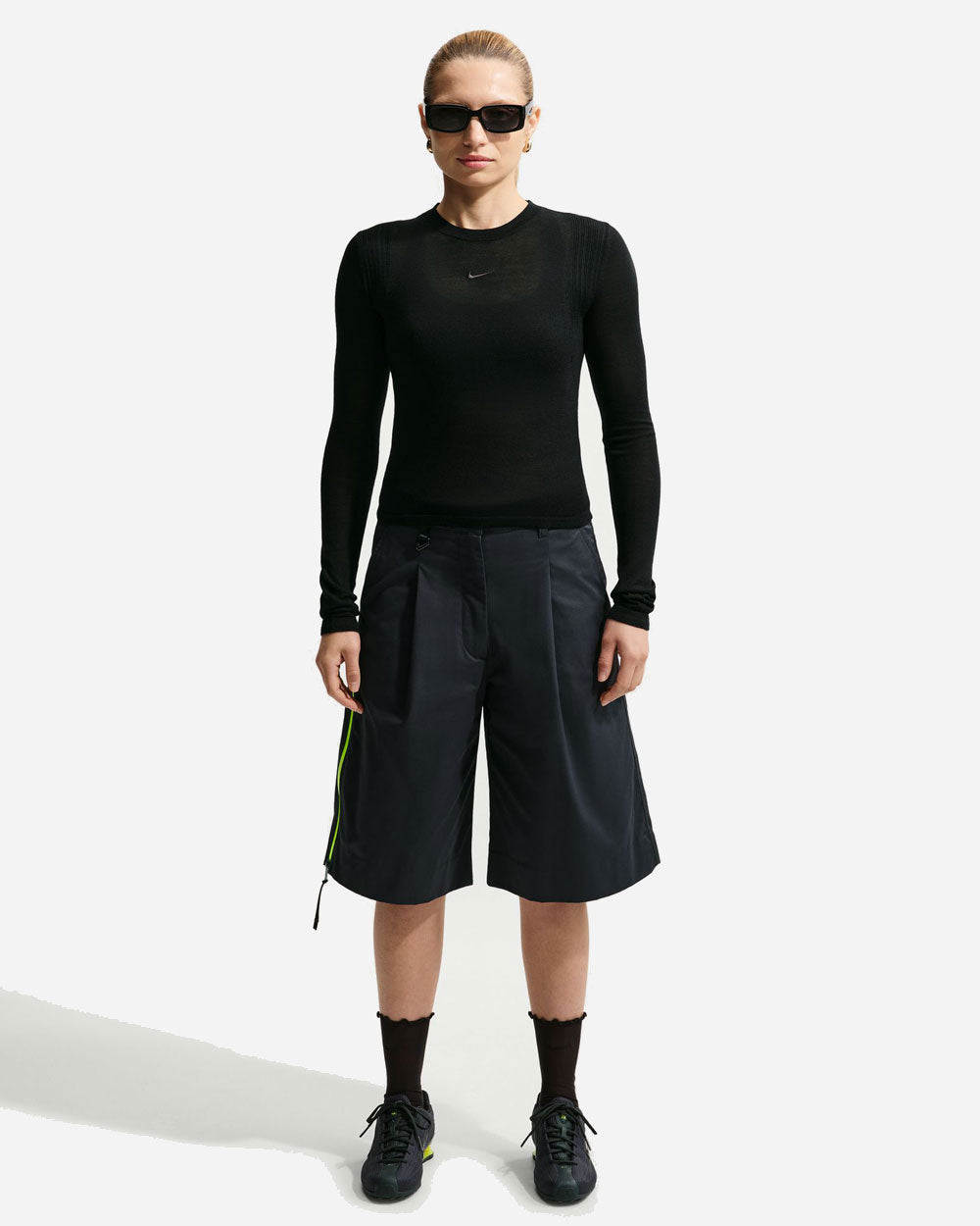 Nike Sportswear Airreverent Long Sleeve Top Black IQ0429-010