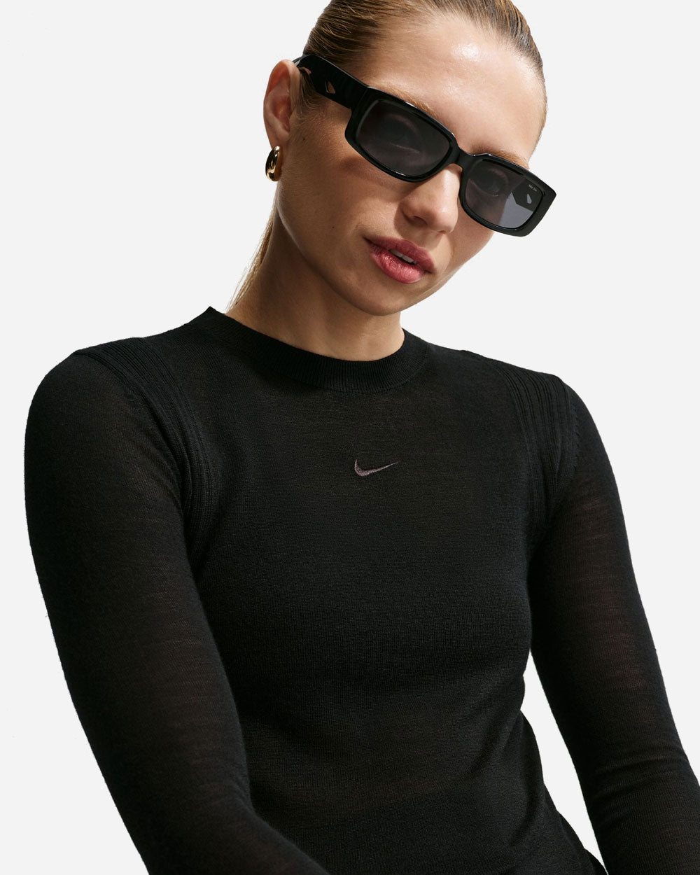 Nike Sportswear Airreverent Long Sleeve Top Black IQ0429-010