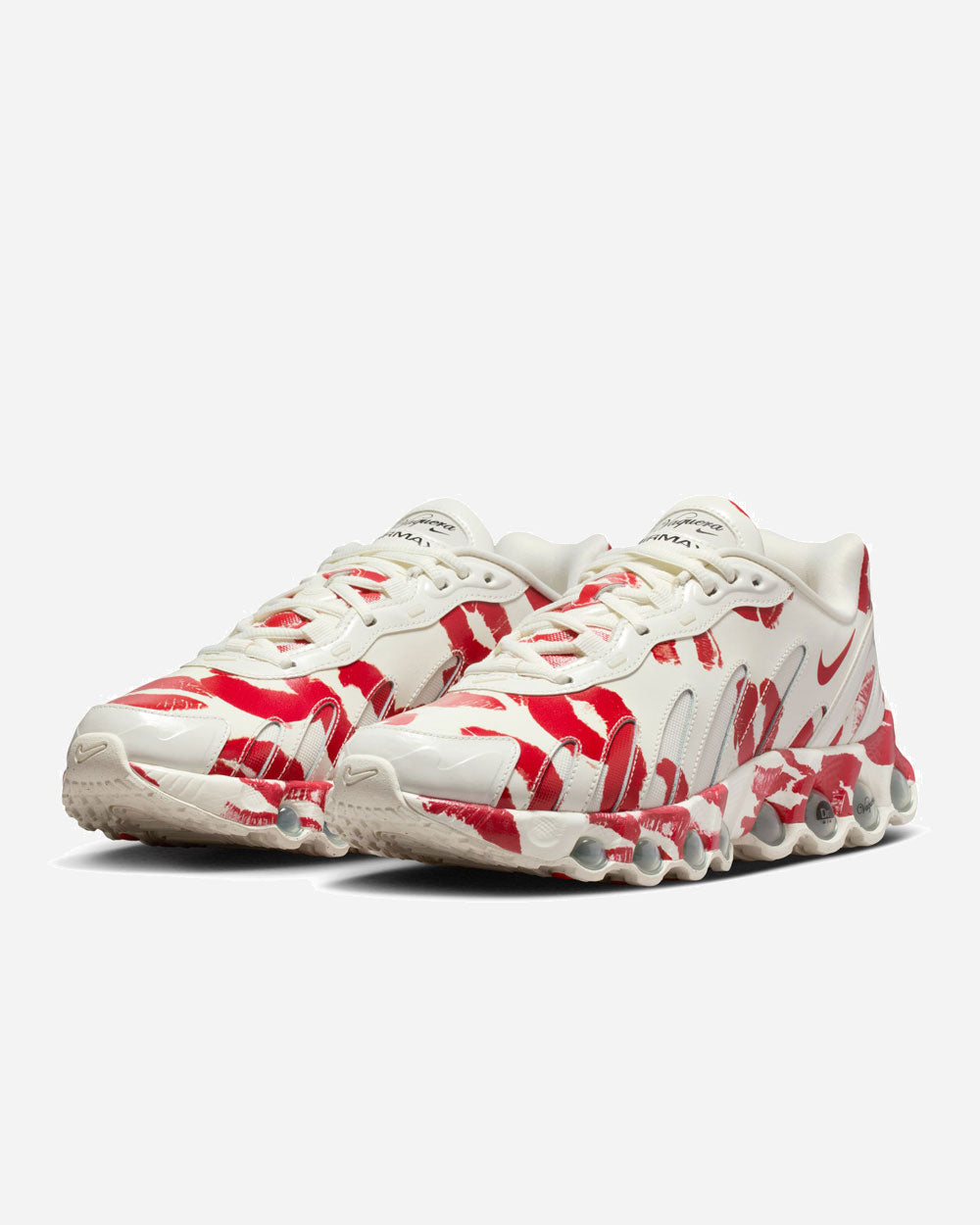 Vaquera x Nike DN8 Sail/Prime Red/Black IM4029-100