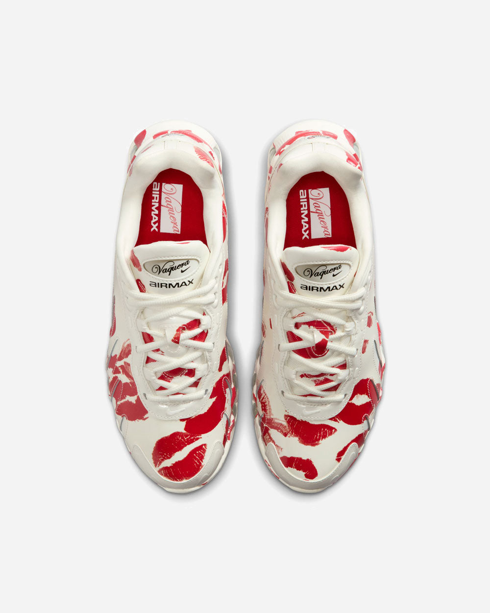 Vaquera x Nike DN8 Sail/Prime Red/Black IM4029-100