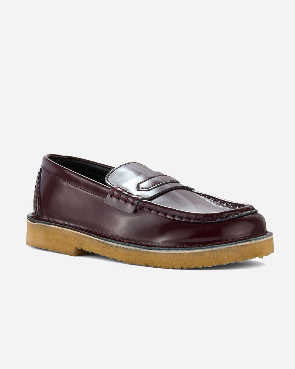 Clarks Nomad Loafer Patent Wine 26182847