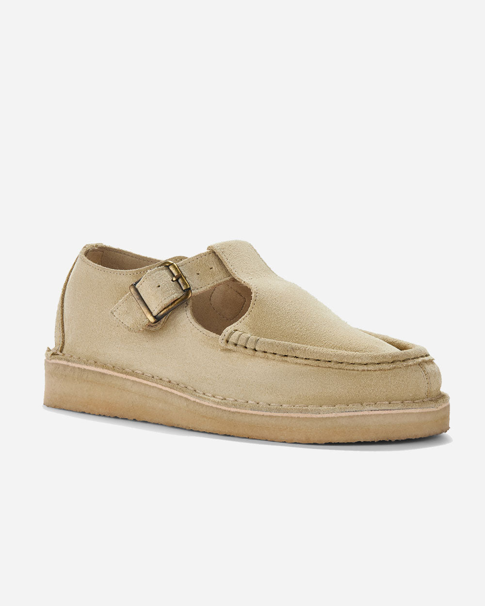 Clarks Nomad T Bar Suede Black 26183767