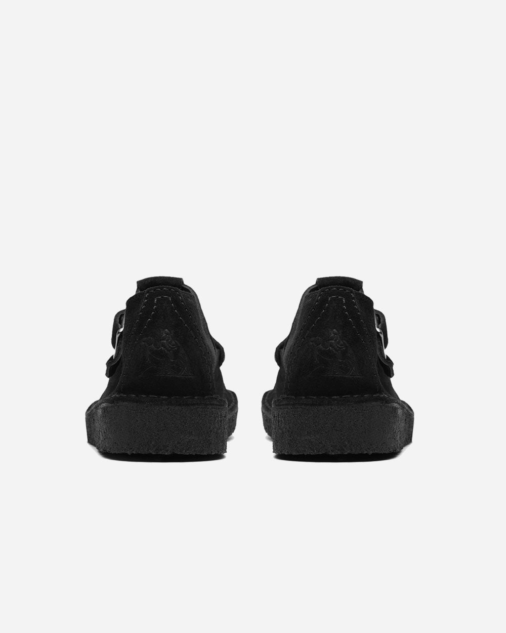 Clarks Nomad T Bar Suede Black 26183766