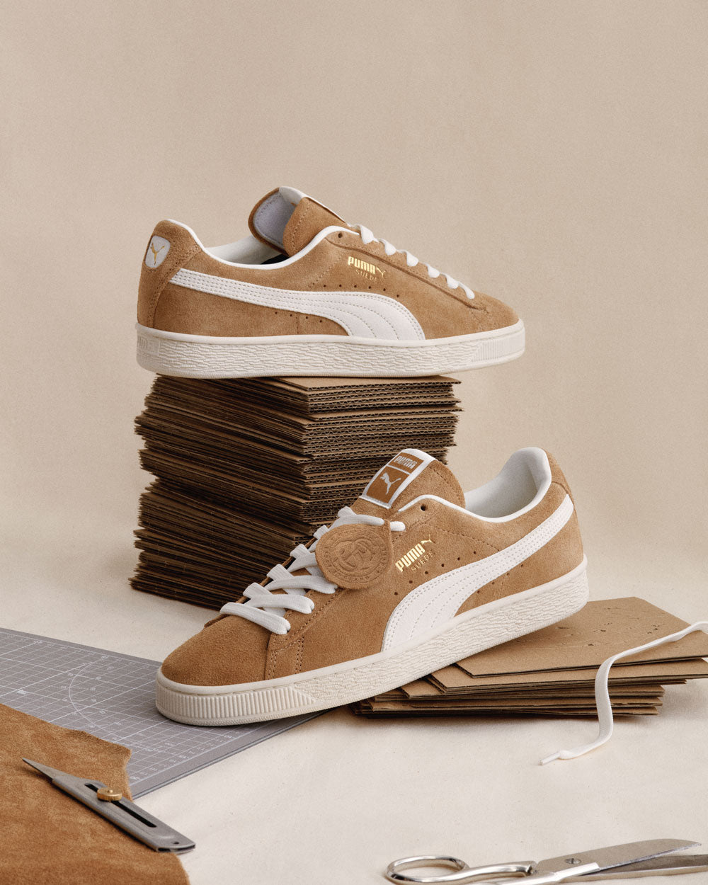 PUMA Suede Charles F.Stead Honey Butter 40376703