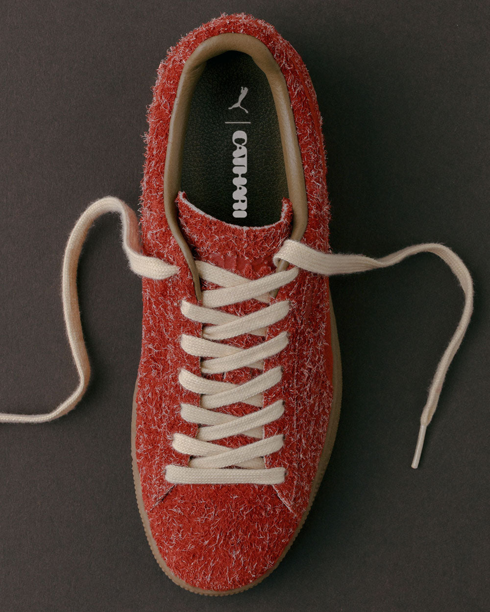 Danielle Cathari x PUMA Suede Fuzzy Mars Red 40665002