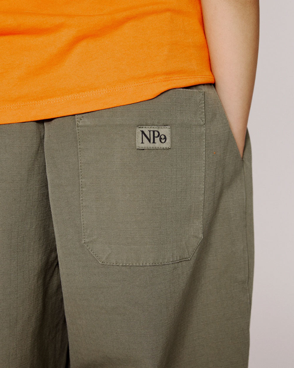 No Problemo Mini Problemo Ripstop Work Pants Olive NP30115.04
