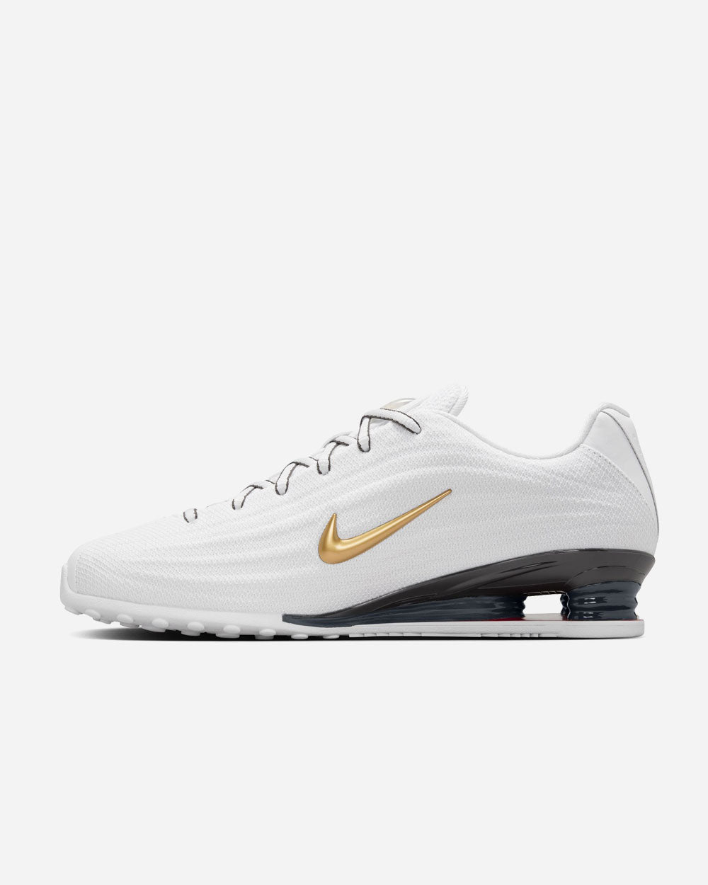 Nike Shox Z White/Metallic Gold/University Red HQ7540-100