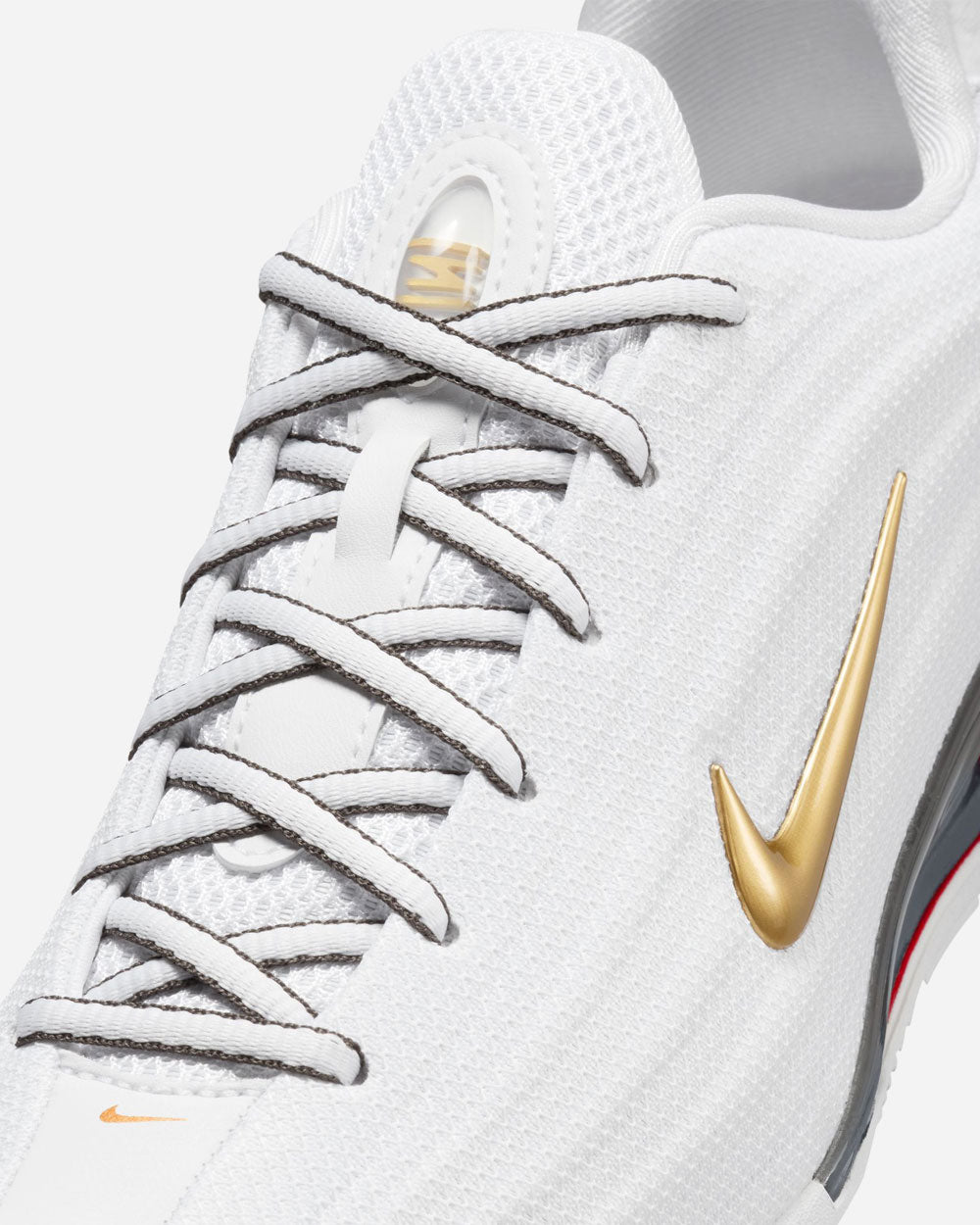Nike Shox Z White/Metallic Gold/University Red HQ7540-100