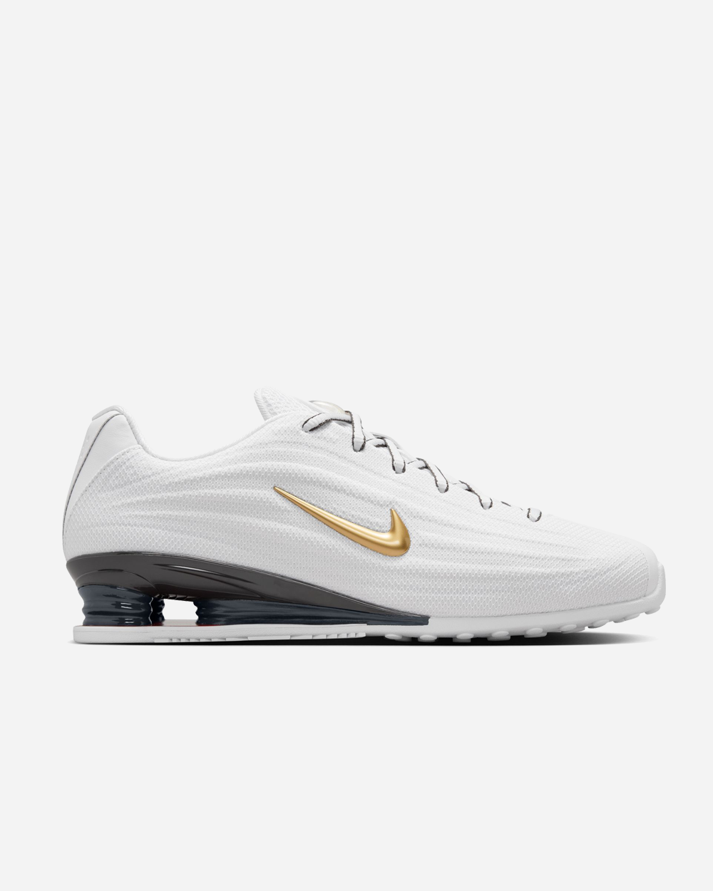 Nike Shox Z White/Metallic Gold/University Red HQ7540-100