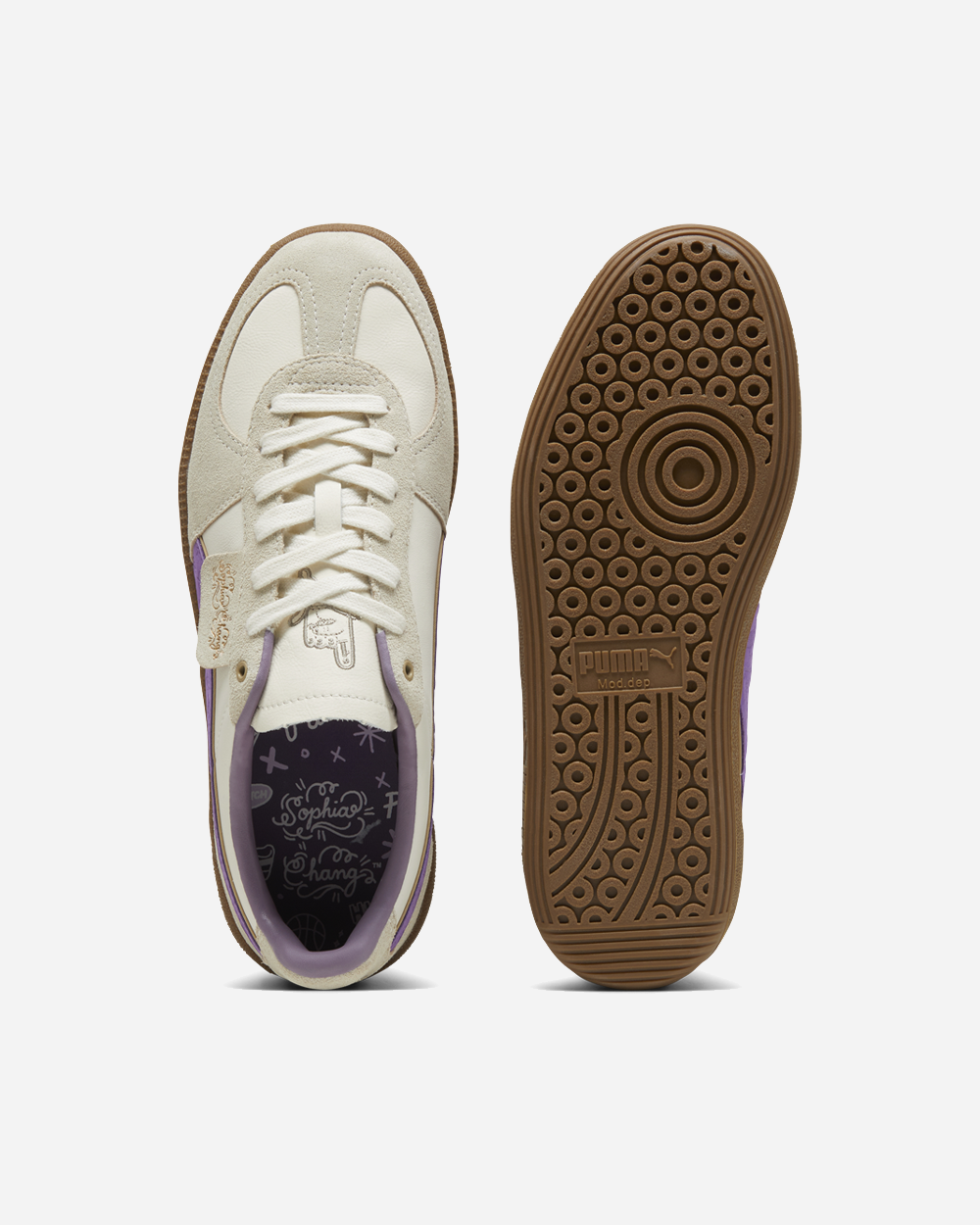 Sophia Chang x Palermo Frosted Ivory/Dusted Purple