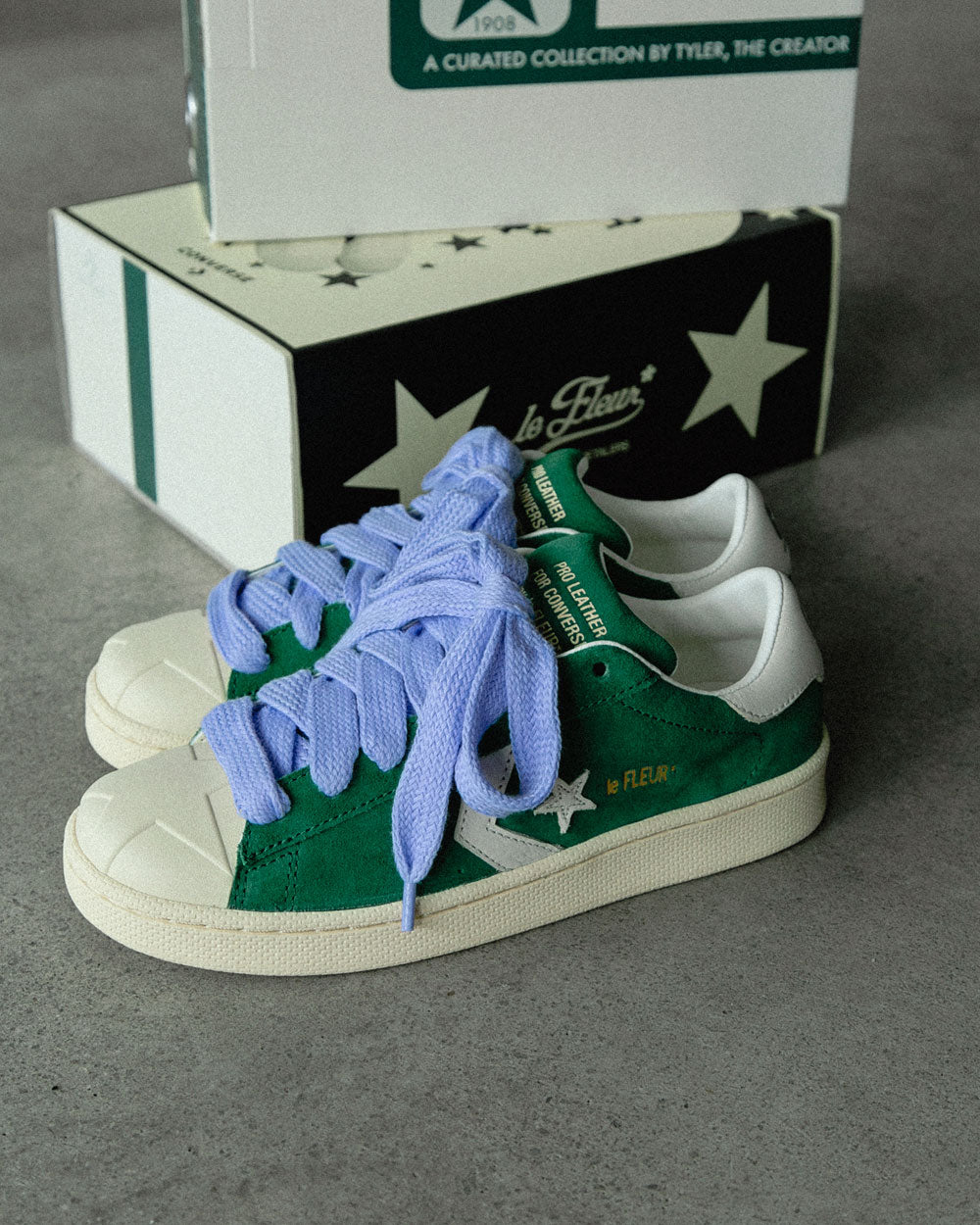 Tyler, The Creator x Converse 1908 Pro Leather Amazon/Lavender A20366C