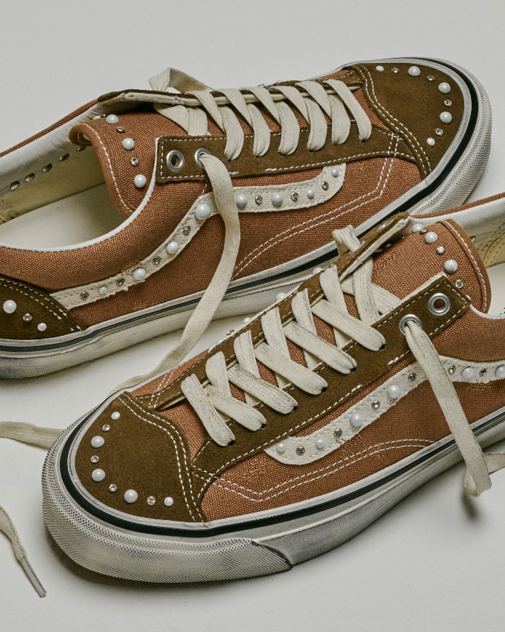 Vans Premium Oldskool 36 Pearlized Vintage Cocao VN000E8VFST