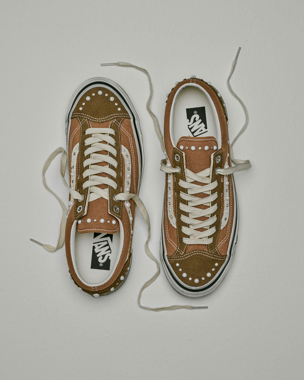 Vans Premium Oldskool 36 Pearlized Vintage Cocao VN000E8VFST