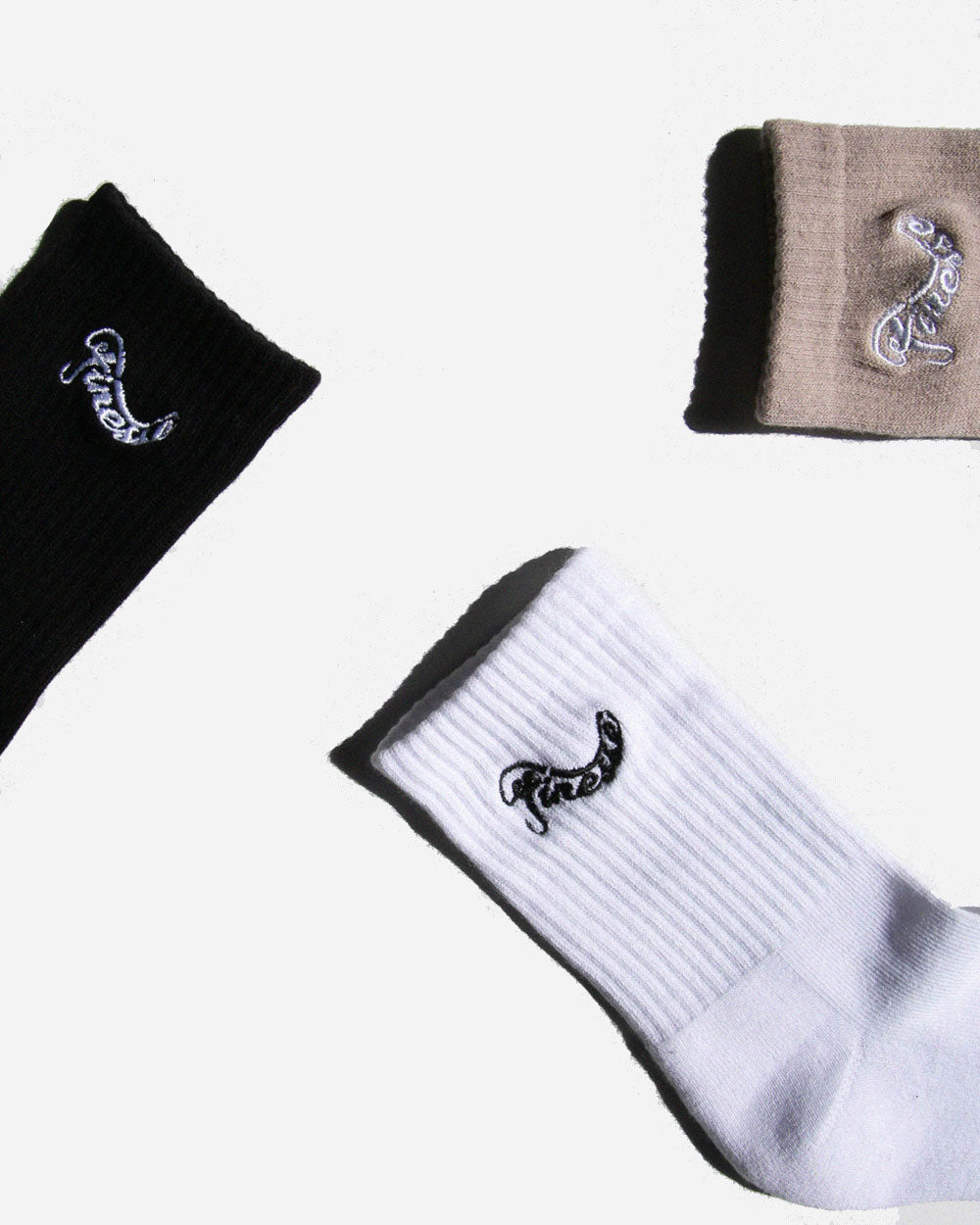 Finesse Organic Cotton Socks 3 Pack Multi