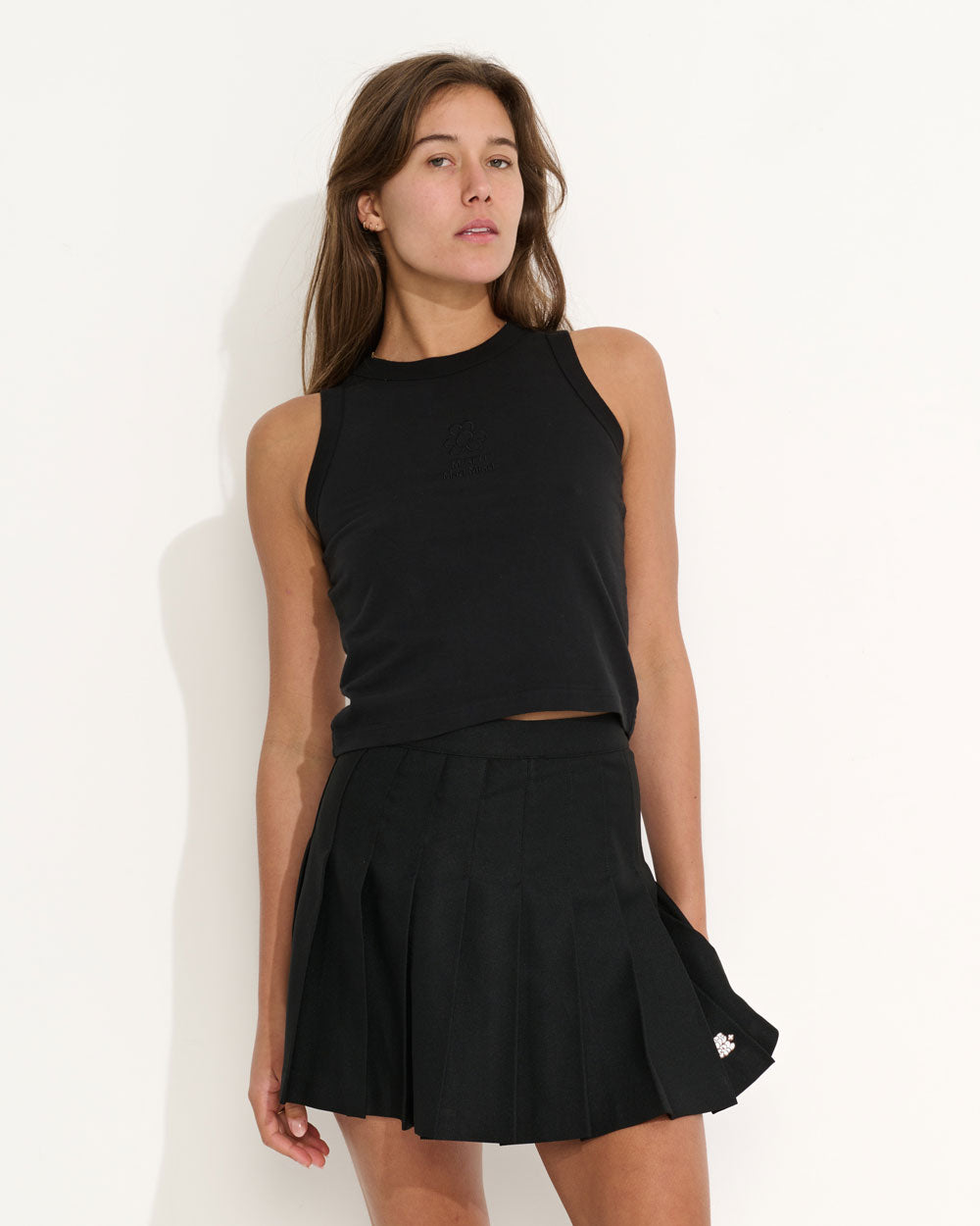 Finesse x X-Girl Tennis Skirt Black RGB300-BLK