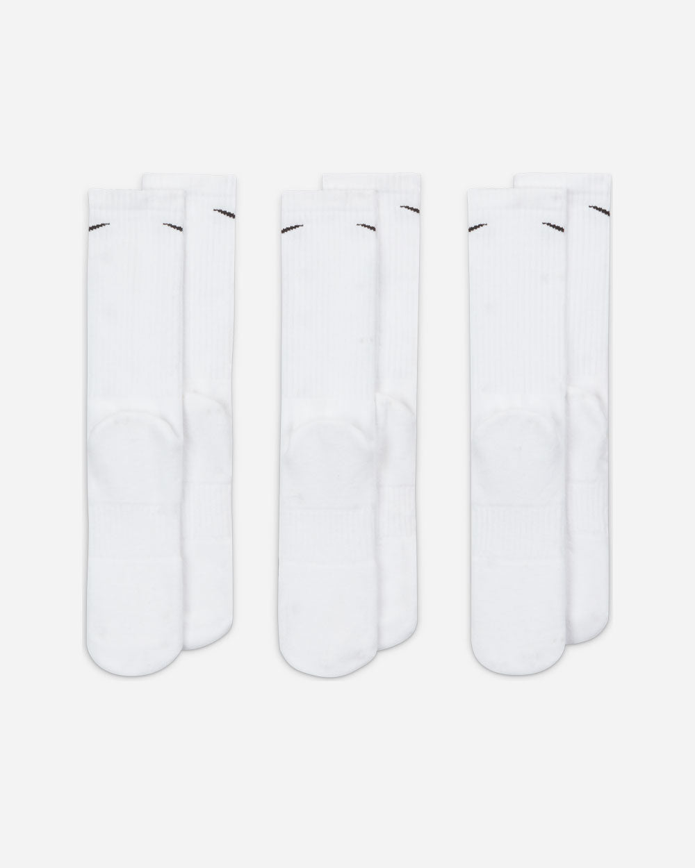 Nike Everyday Cushioned Crew Socks White/Black 3 Pack SX7664-100