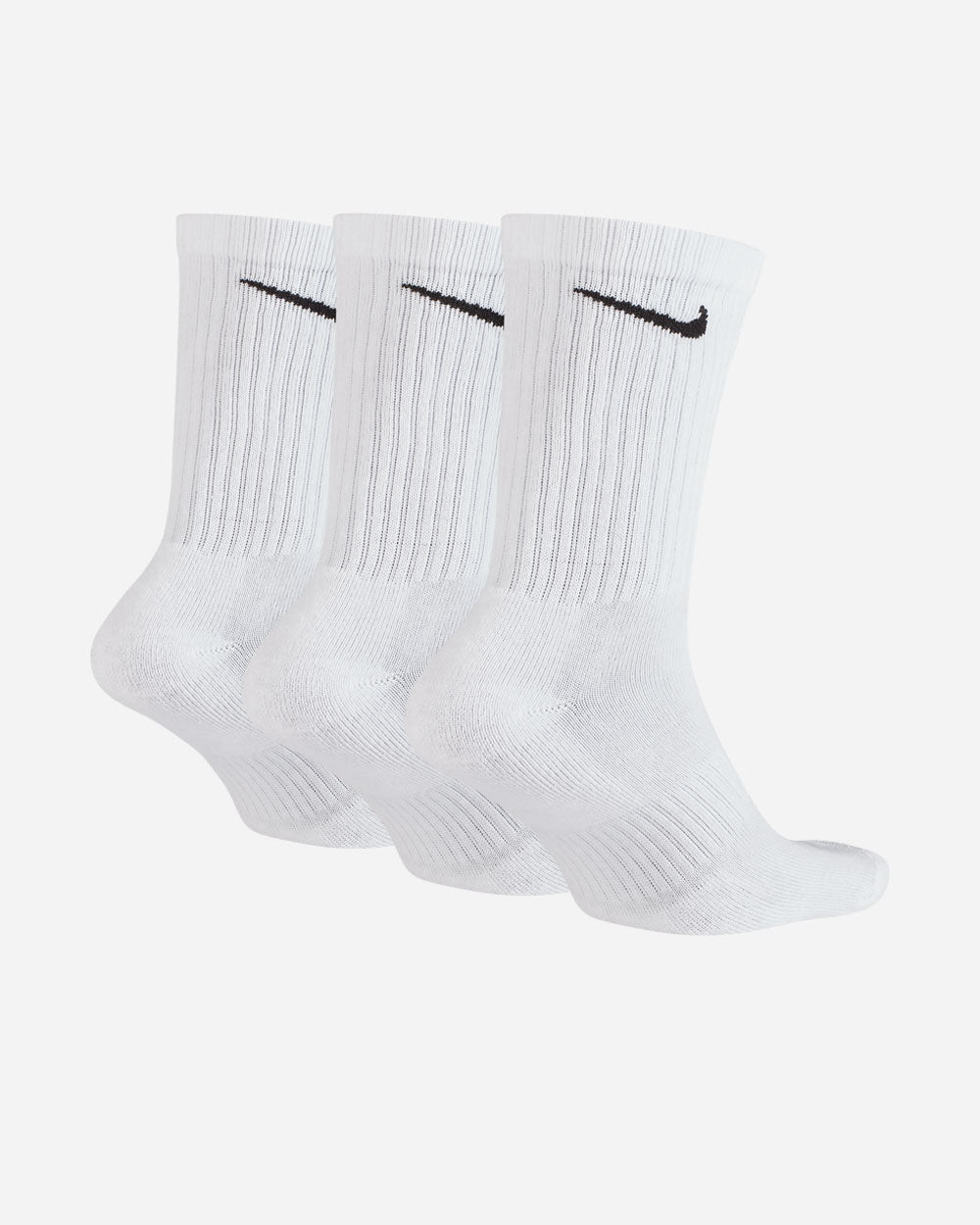 Nike Everyday Cushioned Crew Socks White/Black Womens Socks SX7664-100